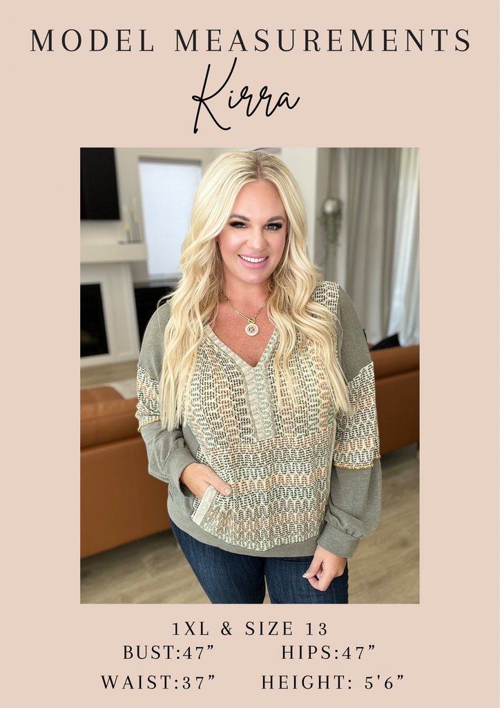 Friend Of A Friend Loose Knit Striped Sweater-Tops-Timber Brooke Boutique, Online Women's Fashion Boutique in Amarillo, Texas