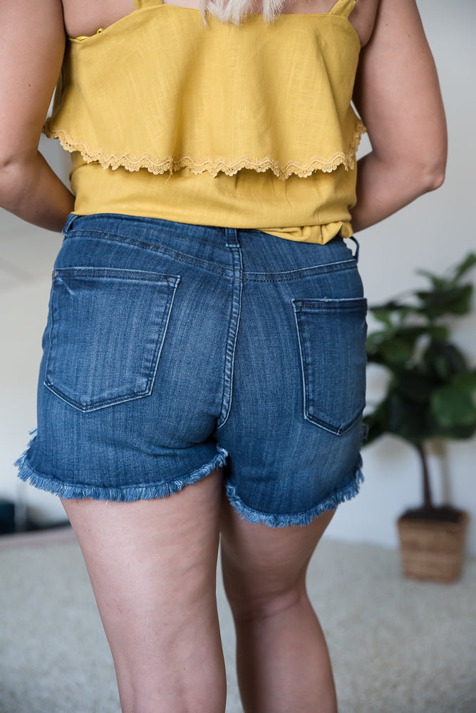 Take a Walk Judy Blue Shorts-judy blue-Timber Brooke Boutique, Online Women's Fashion Boutique in Amarillo, Texas