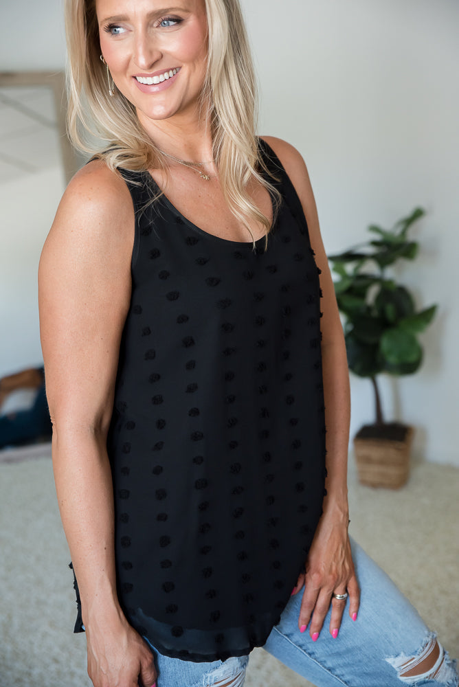 Live Your Best Life Tank in Black-Zenana-Timber Brooke Boutique, Online Women's Fashion Boutique in Amarillo, Texas