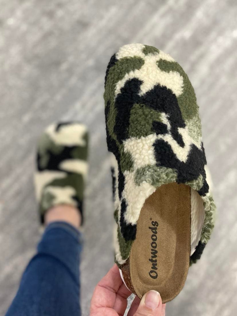 Walk On Slides in Camo-Miami Shoes-Timber Brooke Boutique, Online Women's Fashion Boutique in Amarillo, Texas