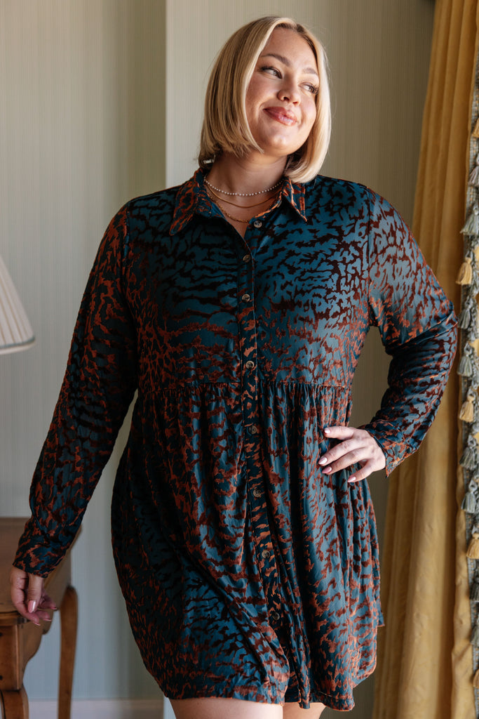 Envy of All Shirt Dress-Womens-Timber Brooke Boutique, Online Women's Fashion Boutique in Amarillo, Texas