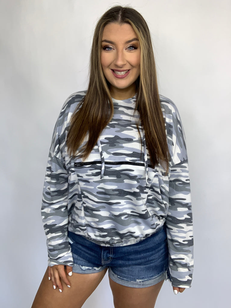 Hide and Seek Camo Hoodie-Hoodies-Timber Brooke Boutique, Online Women's Fashion Boutique in Amarillo, Texas