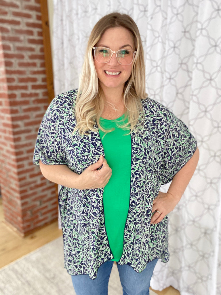 Navy Days Cardigan-Cardigans and Wraps-Timber Brooke Boutique, Online Women's Fashion Boutique in Amarillo, Texas