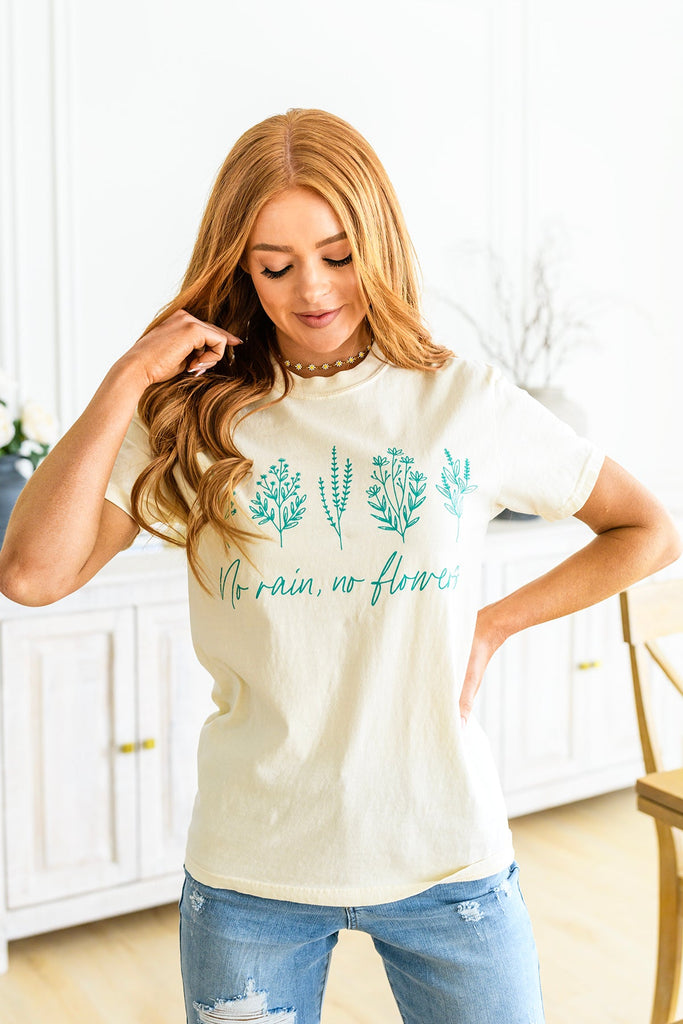 No Rain No Flowers-Womens-Timber Brooke Boutique, Online Women's Fashion Boutique in Amarillo, Texas