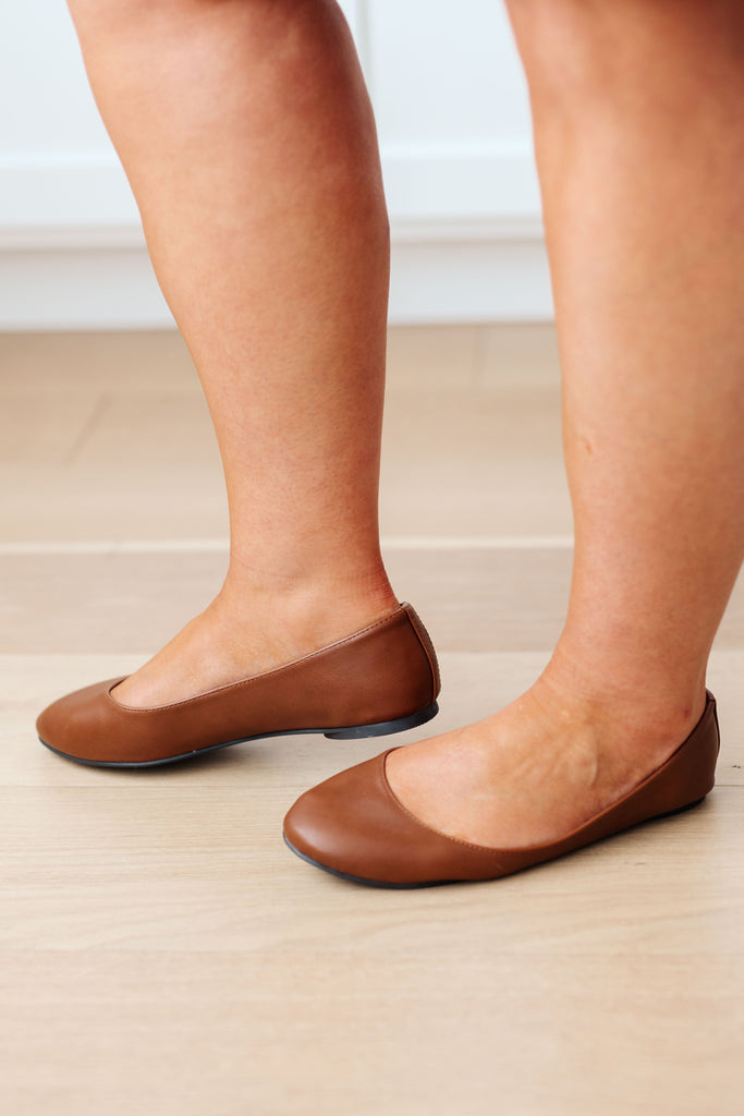 On Your Toes Ballet Flats in Camel-Womens-Timber Brooke Boutique, Online Women's Fashion Boutique in Amarillo, Texas