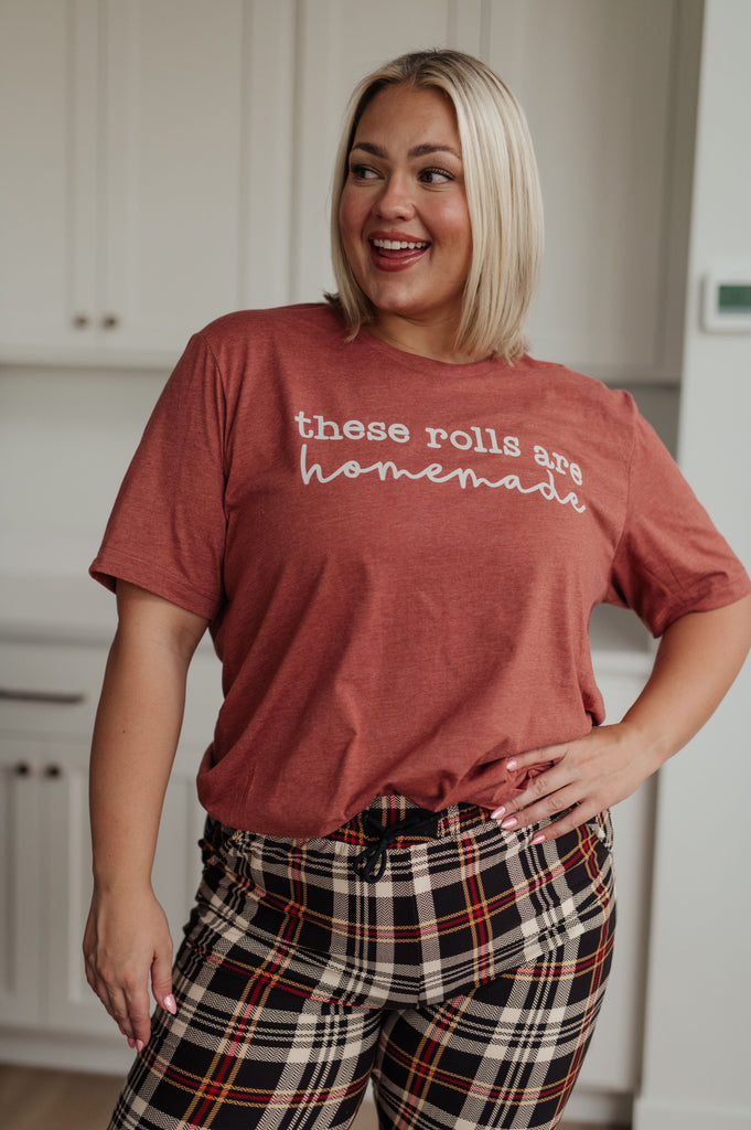 These Rolls are Homemade Tee-Womens-Timber Brooke Boutique, Online Women's Fashion Boutique in Amarillo, Texas