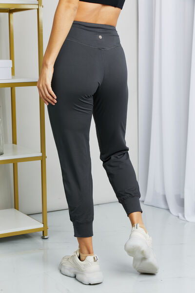 Leggings Depot Full Size Wide Waistband Cropped Joggers-Timber Brooke Boutique, Online Women's Fashion Boutique in Amarillo, Texas
