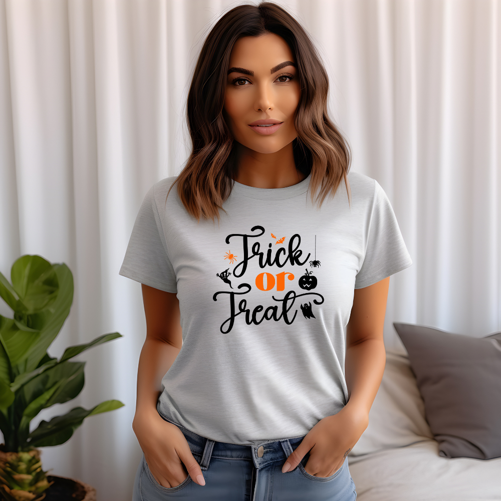 Classic Trick or Treat Tee- Adult-BT Graphic Tee-Timber Brooke Boutique, Online Women's Fashion Boutique in Amarillo, Texas