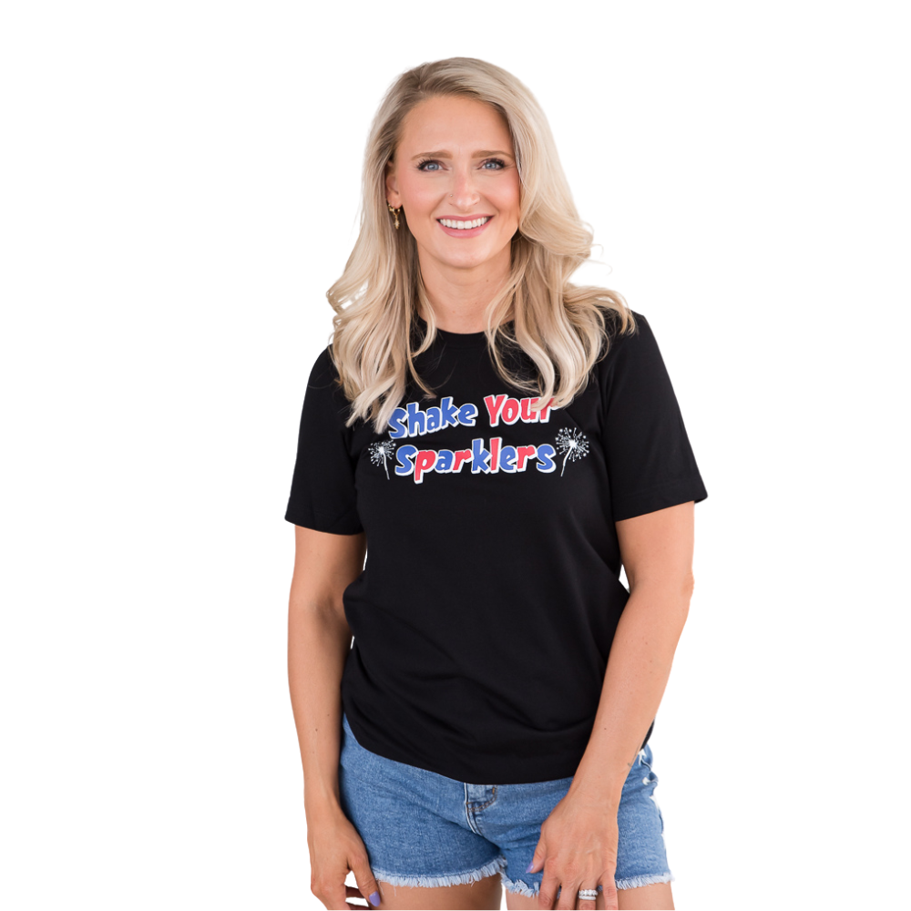 Shake Your Sparklers Graphic Tee-BT Graphic Tee-Timber Brooke Boutique, Online Women's Fashion Boutique in Amarillo, Texas