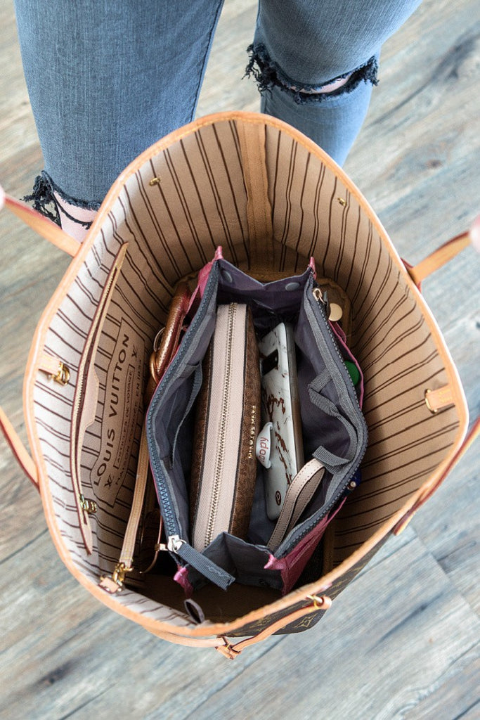 Slip In Purse Organizer-Crossbody Bags-Timber Brooke Boutique, Online Women's Fashion Boutique in Amarillo, Texas