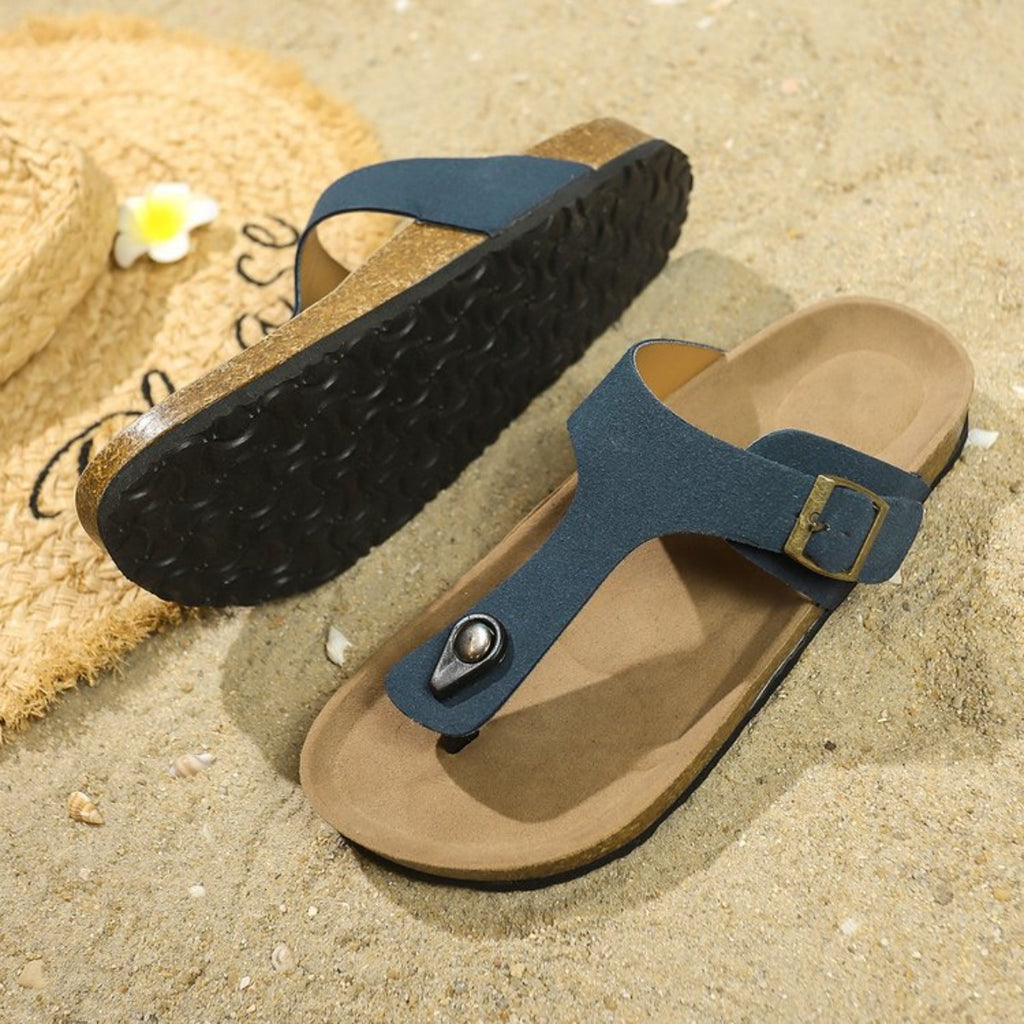 Toe Post Flat Sandals-Timber Brooke Boutique, Online Women's Fashion Boutique in Amarillo, Texas