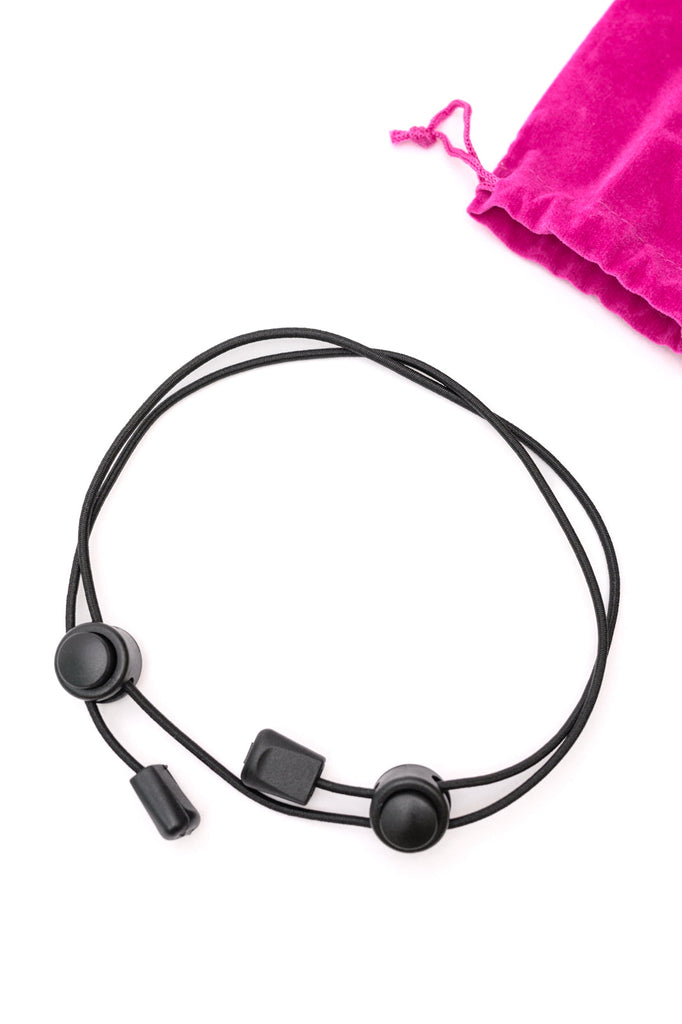 Adjustable Crop Band In Black-Accessories-Timber Brooke Boutique, Online Women's Fashion Boutique in Amarillo, Texas