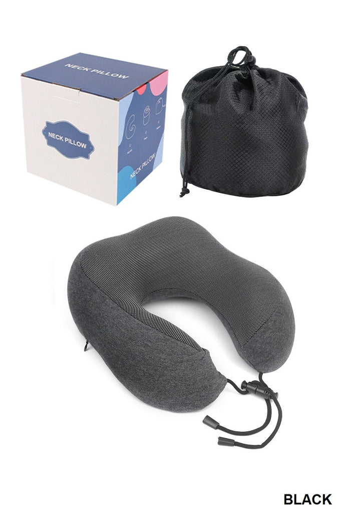 Travel U-Shaped Memory Foam Neck Pillow-Pillow-Timber Brooke Boutique, Online Women's Fashion Boutique in Amarillo, Texas