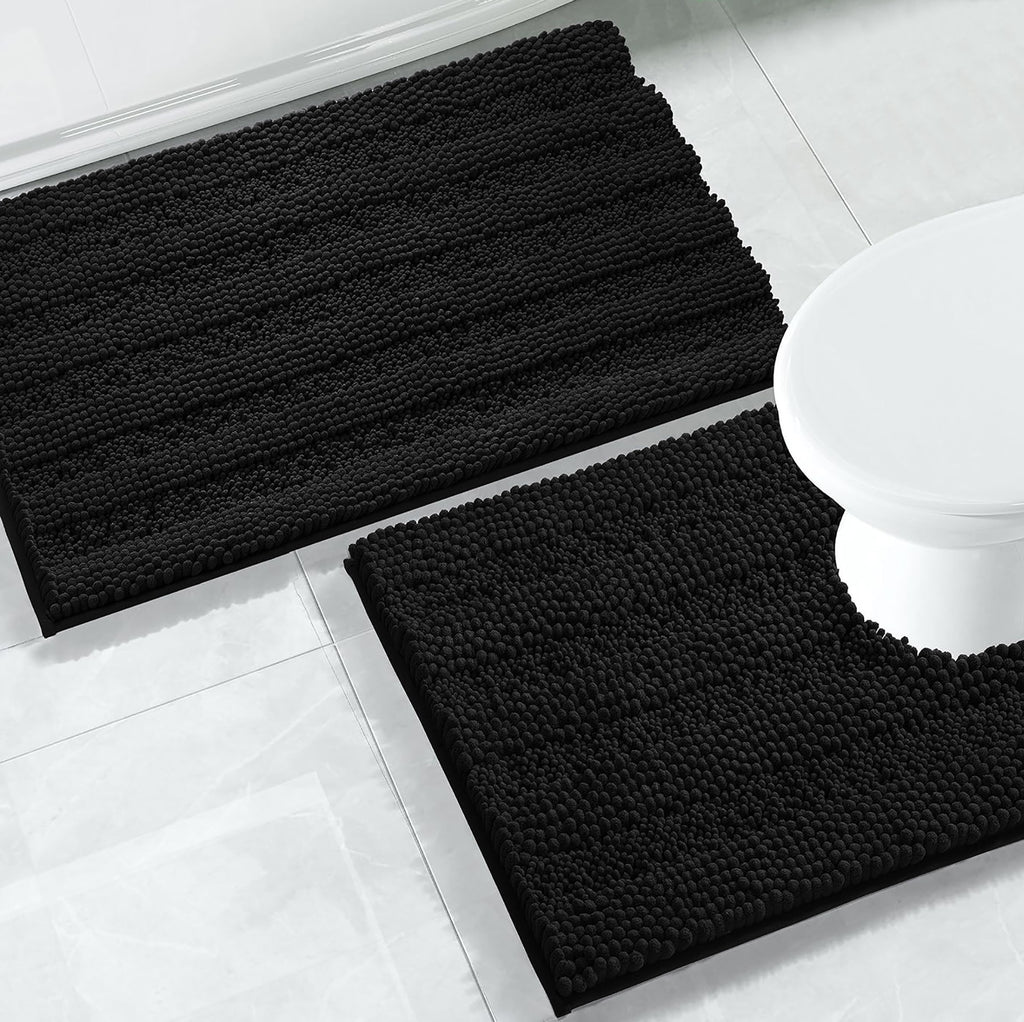 2PC Soft Cozy Plush Chenille Bath Mat Set-Pillow-Timber Brooke Boutique, Online Women's Fashion Boutique in Amarillo, Texas