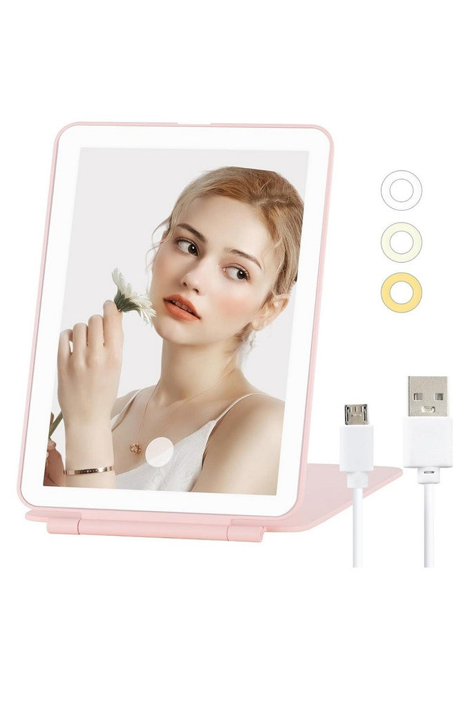 Rechargeable Makeup Travel Vanity Mirror-Gifts-Timber Brooke Boutique, Online Women's Fashion Boutique in Amarillo, Texas