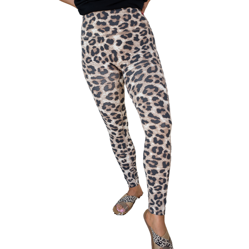 Wilder Days Leggings in Brown-Zenana-Timber Brooke Boutique, Online Women's Fashion Boutique in Amarillo, Texas