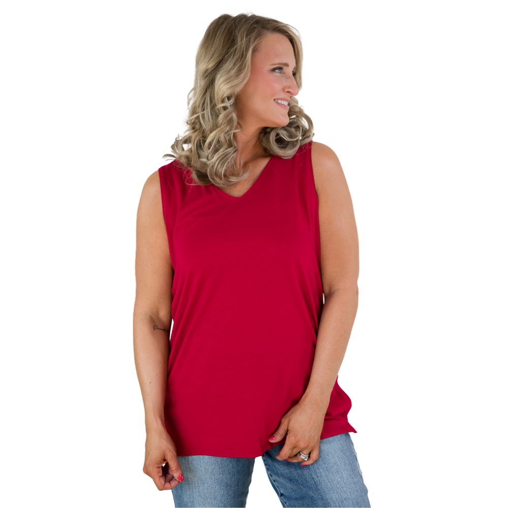 All My Love Tank in Burgundy-Zenana-Timber Brooke Boutique, Online Women's Fashion Boutique in Amarillo, Texas