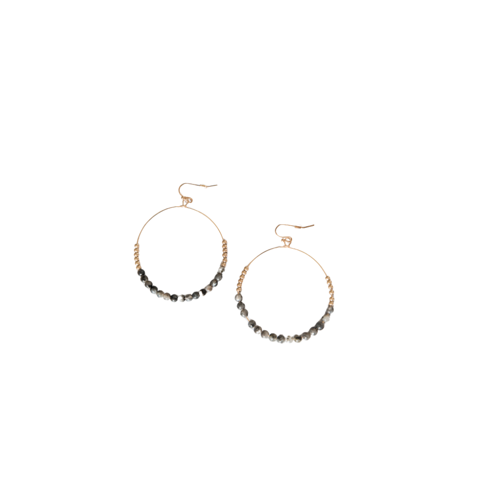 Better Days Earrings in Gray-Urbanista-Timber Brooke Boutique, Online Women's Fashion Boutique in Amarillo, Texas