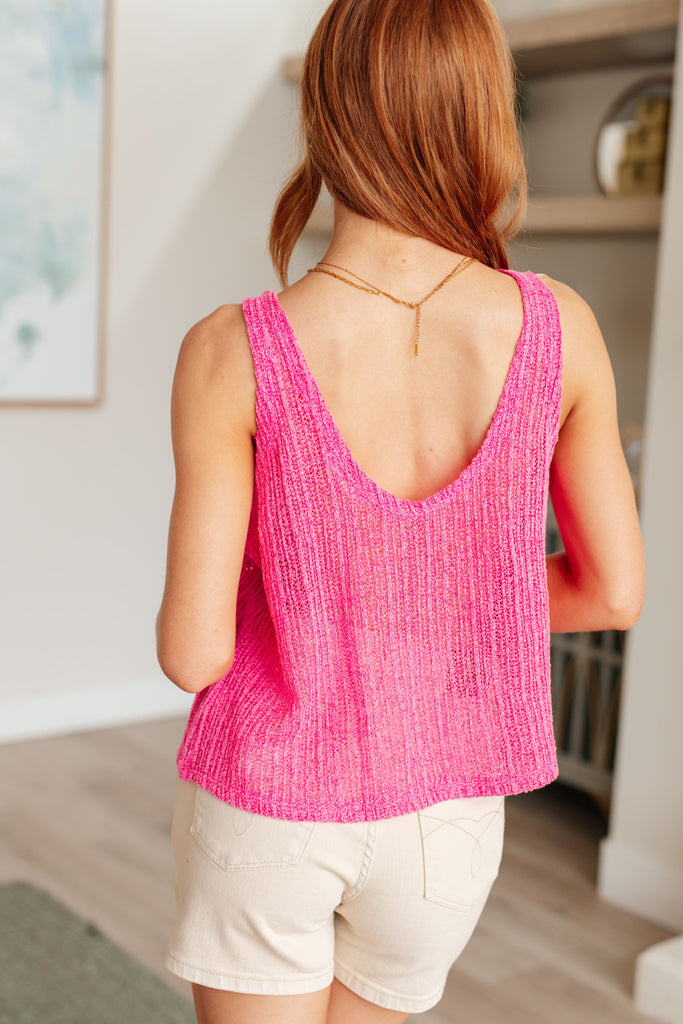 A Major Upgrade Knit V-Neck Tank-Tops-Timber Brooke Boutique, Online Women's Fashion Boutique in Amarillo, Texas