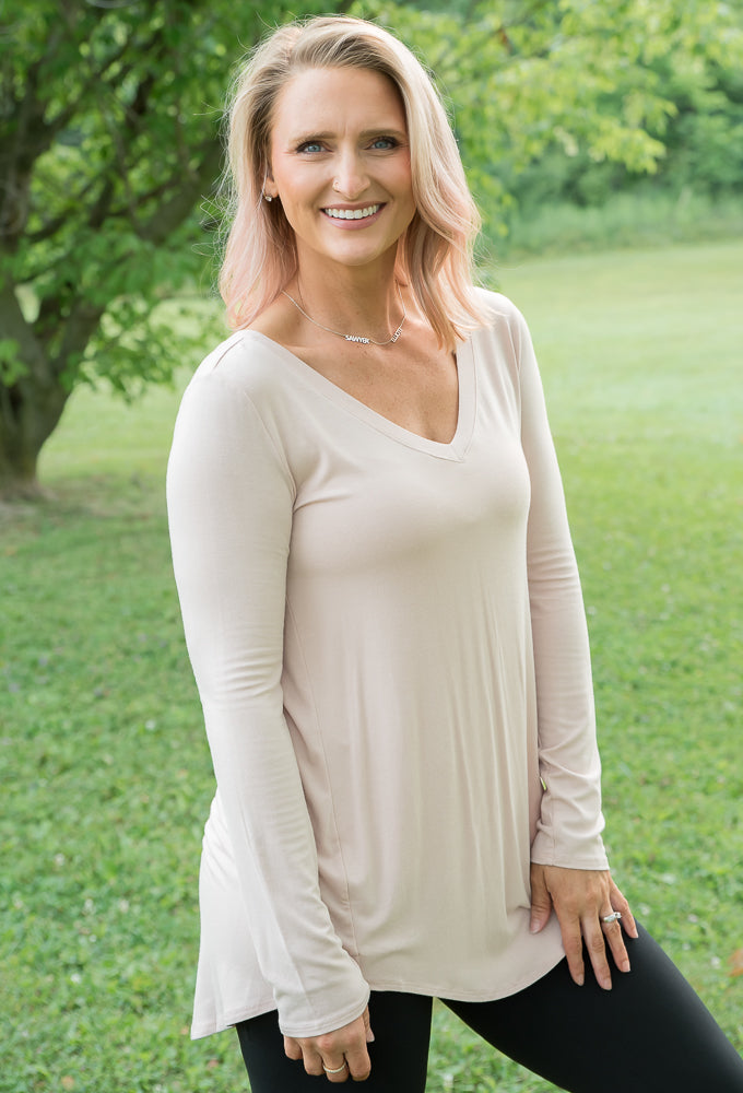 More Than Basic Top in Blush-Zenana-Timber Brooke Boutique, Online Women's Fashion Boutique in Amarillo, Texas