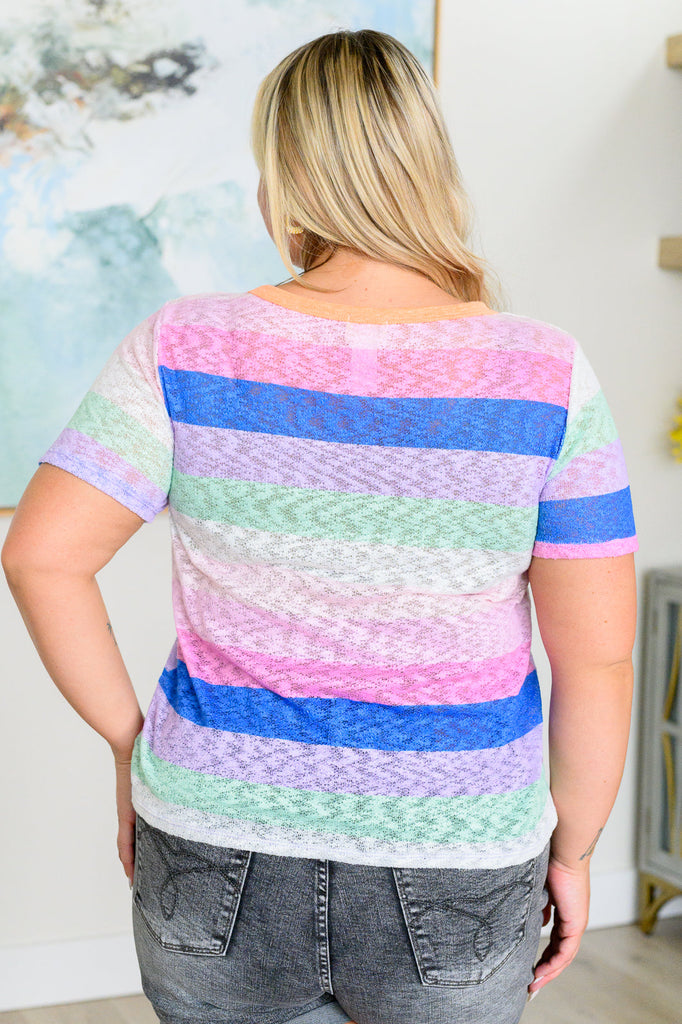 Another Variable Striped Top-Tops-Timber Brooke Boutique, Online Women's Fashion Boutique in Amarillo, Texas