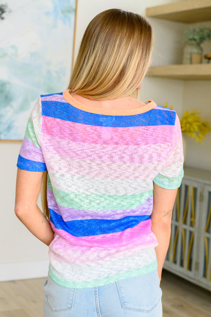 Another Variable Striped Top-Tops-Timber Brooke Boutique, Online Women's Fashion Boutique in Amarillo, Texas