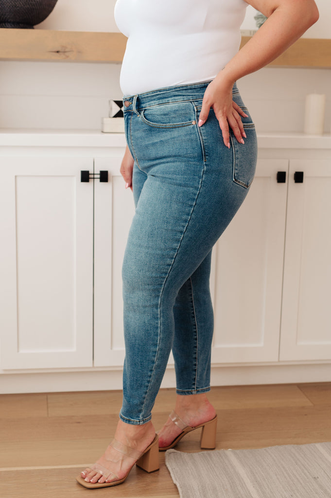 Bryant High Rise Thermal Skinny Jean-Womens-Timber Brooke Boutique, Online Women's Fashion Boutique in Amarillo, Texas