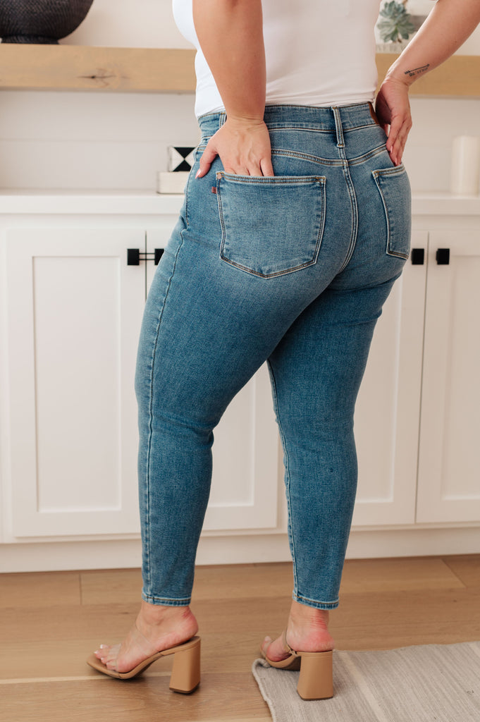 Bryant High Rise Thermal Skinny Jean-Womens-Timber Brooke Boutique, Online Women's Fashion Boutique in Amarillo, Texas