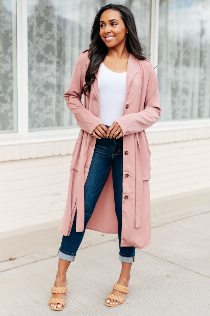 First Day Of Spring Jacket in Dusty Mauve-Coats & Jackets-Timber Brooke Boutique, Online Women's Fashion Boutique in Amarillo, Texas