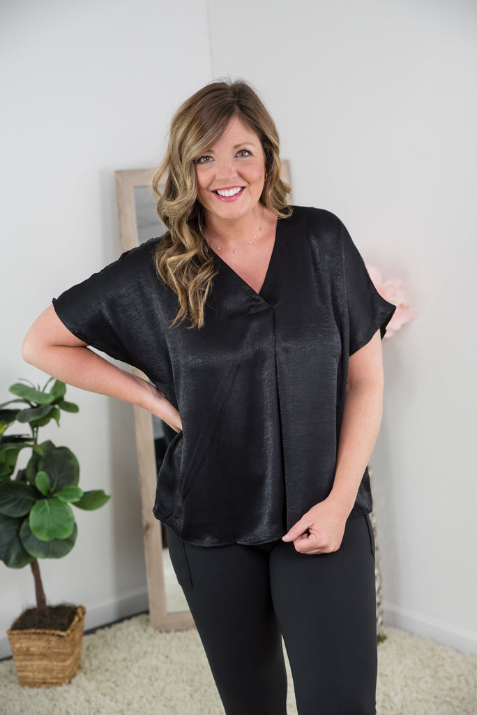 Wishful Thinker Top in Black-Andre by Unit-Timber Brooke Boutique, Online Women's Fashion Boutique in Amarillo, Texas