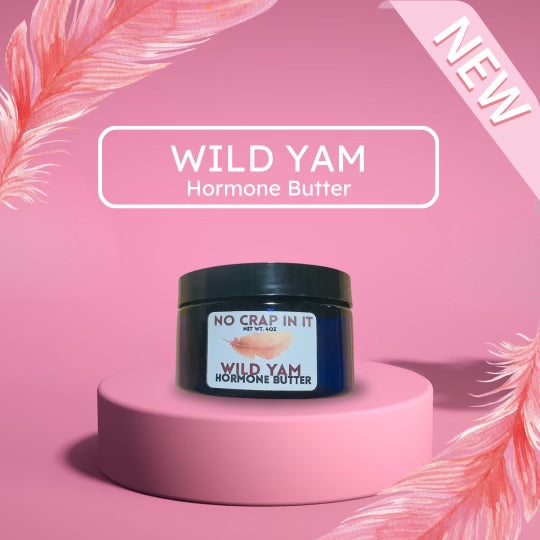 Wild Yam Butter - Hormone Balancing Relief - 4oz-Timber Brooke Boutique, Online Women's Fashion Boutique in Amarillo, Texas