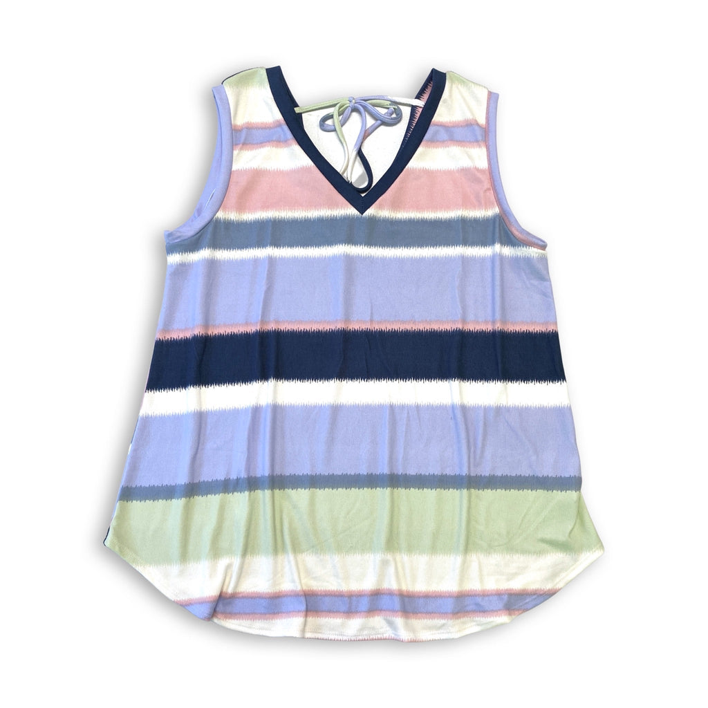 Stripes All Around Tank-Honey Me-Timber Brooke Boutique, Online Women's Fashion Boutique in Amarillo, Texas