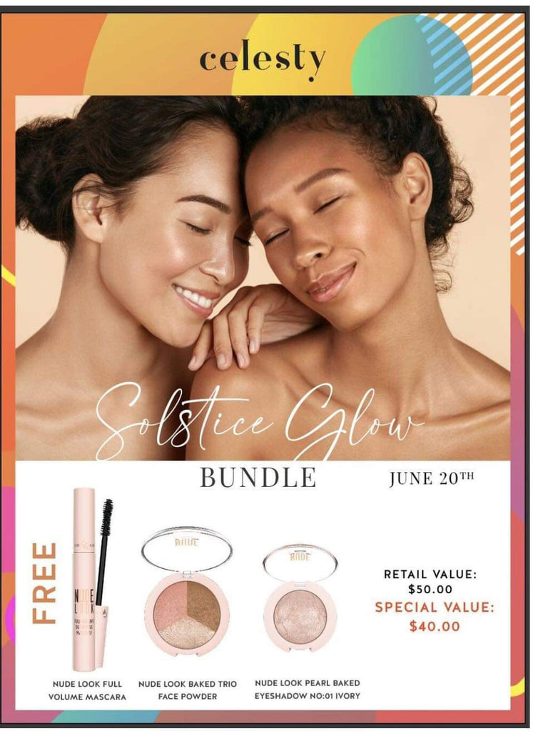 Solstice Glow Bundle - Celesty Presale-Makeup-Timber Brooke Boutique, Online Women's Fashion Boutique in Amarillo, Texas