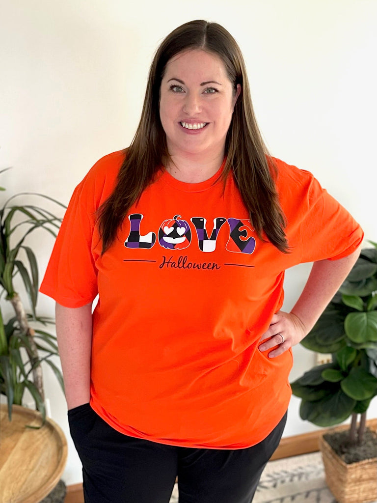 Love Halloween Tee-BT Graphic Tee-Timber Brooke Boutique, Online Women's Fashion Boutique in Amarillo, Texas