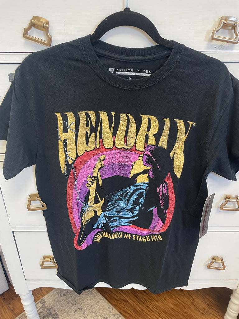 SAMPLE! Hendrix Graphic Tee-Timber Brooke Boutique, Online Women's Fashion Boutique in Amarillo, Texas