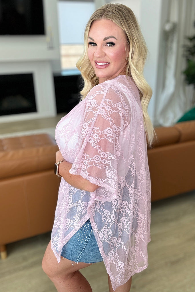 Good Days Ahead Lace Kimono In Mauve-Layers-Timber Brooke Boutique, Online Women's Fashion Boutique in Amarillo, Texas
