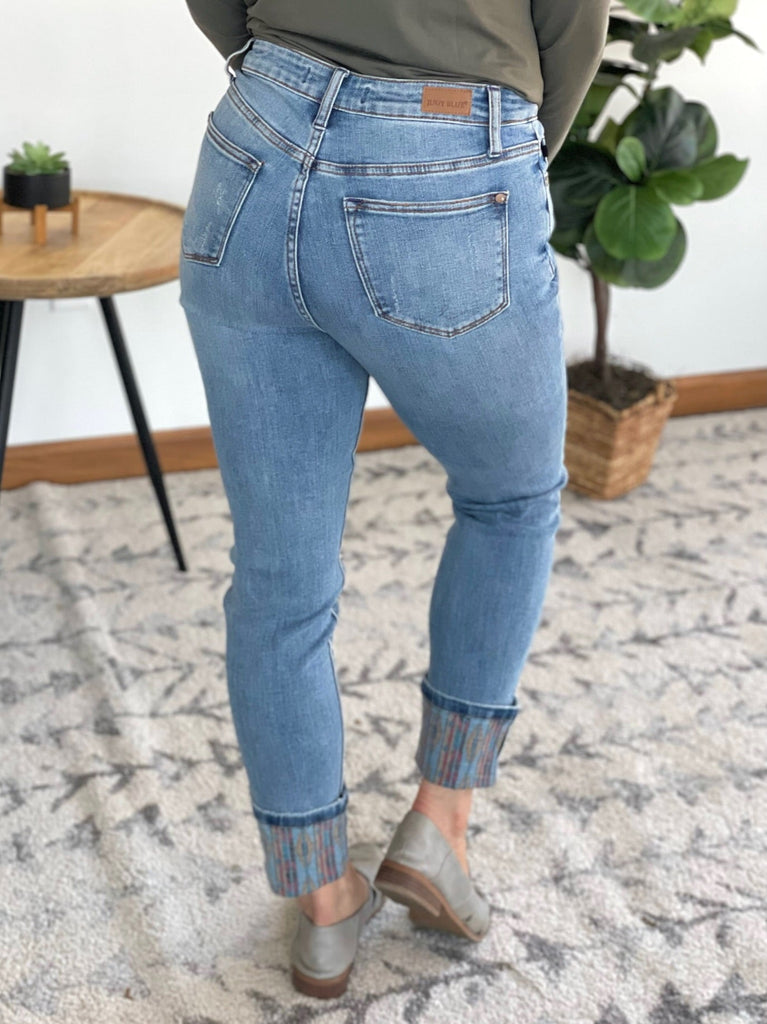 Southwestern Style Judy Blue Jeans-Judy Blue-Timber Brooke Boutique, Online Women's Fashion Boutique in Amarillo, Texas