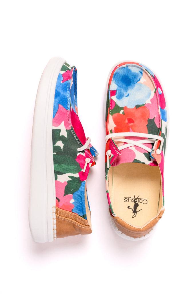 Kayak 2 Shoes in Floral-Shoes-Timber Brooke Boutique, Online Women's Fashion Boutique in Amarillo, Texas