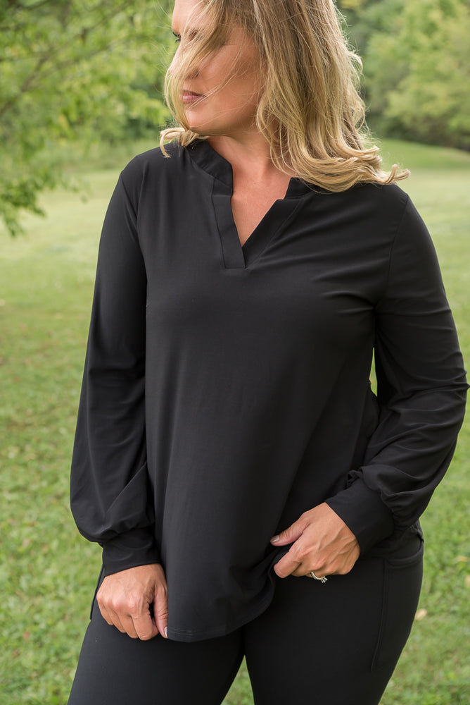 My Whole World Top in Black-White Birch-Timber Brooke Boutique, Online Women's Fashion Boutique in Amarillo, Texas