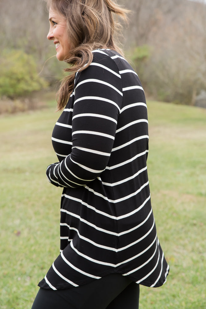 The Classic Striped Top-Zenana-Timber Brooke Boutique, Online Women's Fashion Boutique in Amarillo, Texas