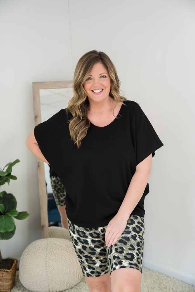 State of Mind Top in Black-Andre by Unit-Timber Brooke Boutique, Online Women's Fashion Boutique in Amarillo, Texas