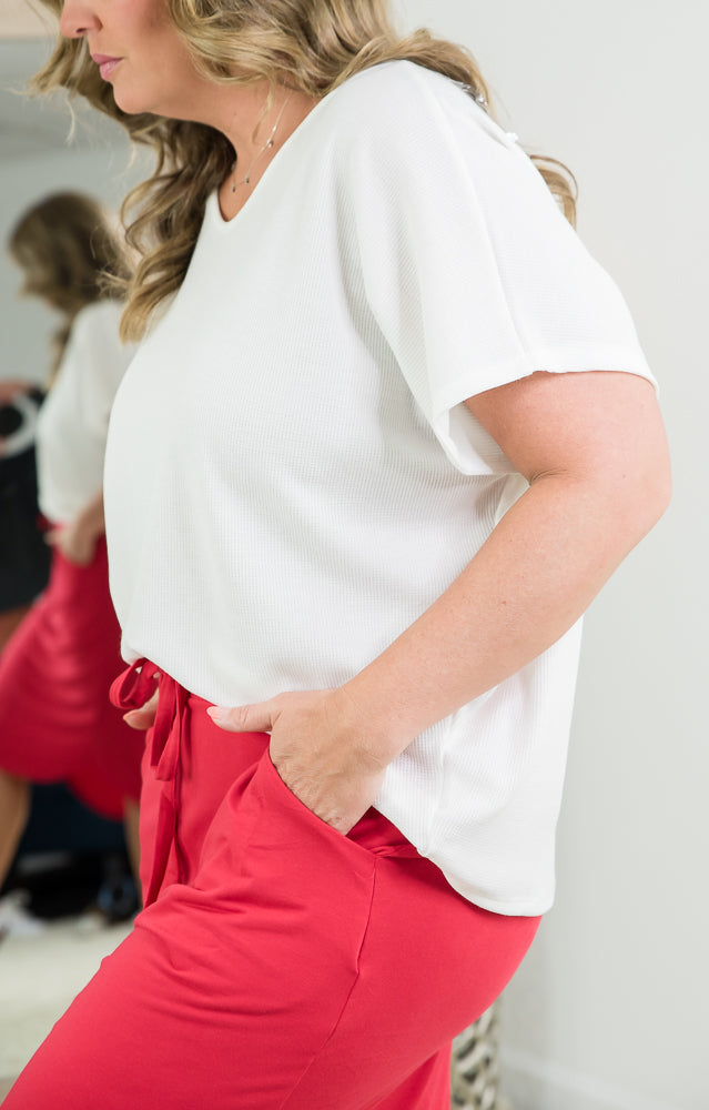 State of Mind Top in Off White-Andre by Unit-Timber Brooke Boutique, Online Women's Fashion Boutique in Amarillo, Texas