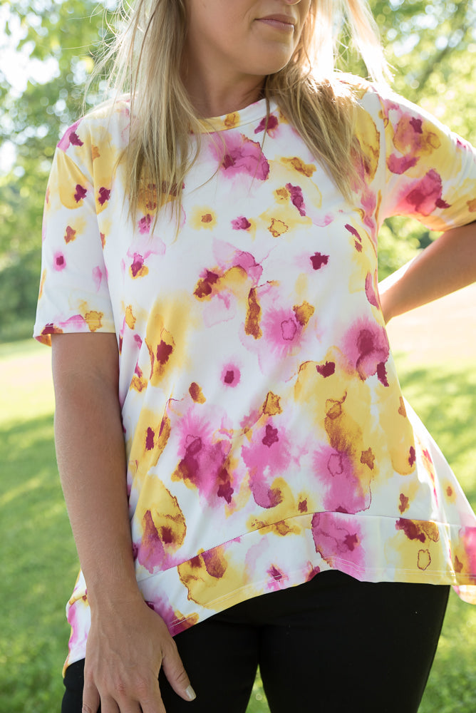 A Cheerful Soul Top-White Birch-Timber Brooke Boutique, Online Women's Fashion Boutique in Amarillo, Texas