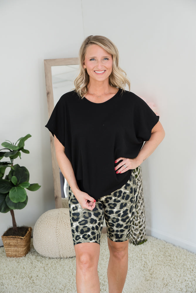 State of Mind Top in Black-Andre by Unit-Timber Brooke Boutique, Online Women's Fashion Boutique in Amarillo, Texas