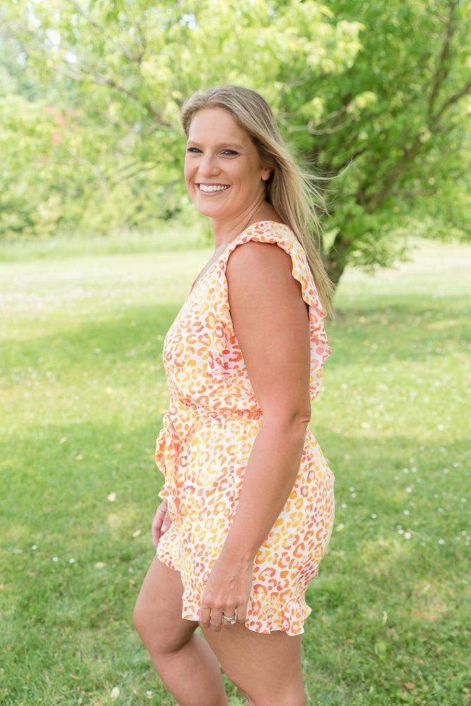 Bask in the Sunshine Romper-Andre by Unit-Timber Brooke Boutique, Online Women's Fashion Boutique in Amarillo, Texas