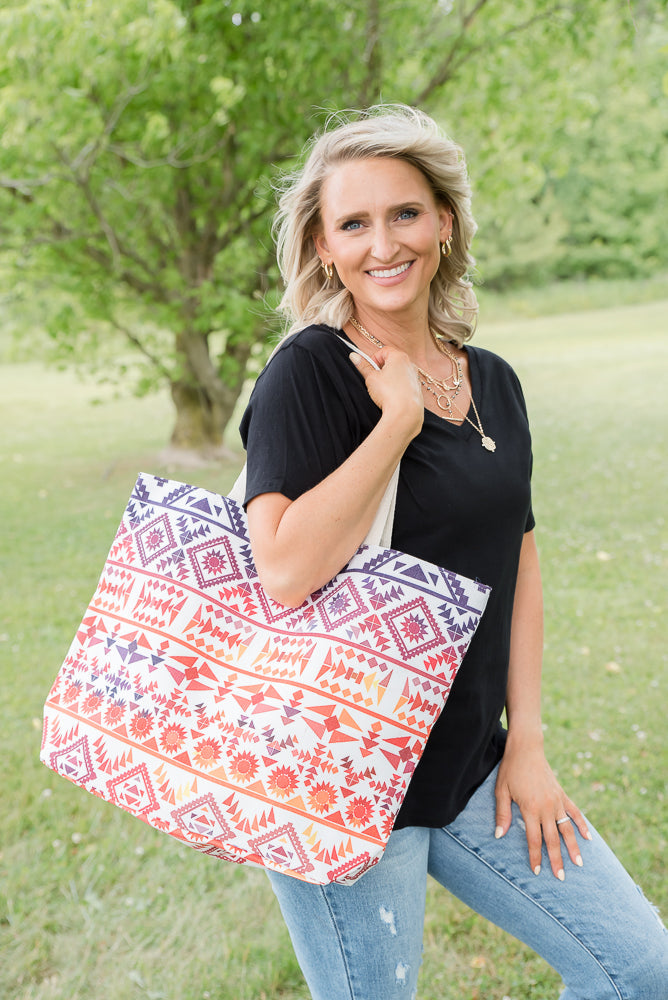 Begin at Sunrise Tote-Urbanista-Timber Brooke Boutique, Online Women's Fashion Boutique in Amarillo, Texas