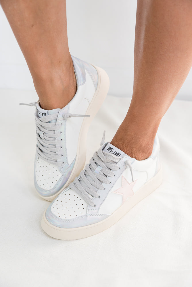 Juniper Sneakers in Silver-Miracle Miles-Timber Brooke Boutique, Online Women's Fashion Boutique in Amarillo, Texas