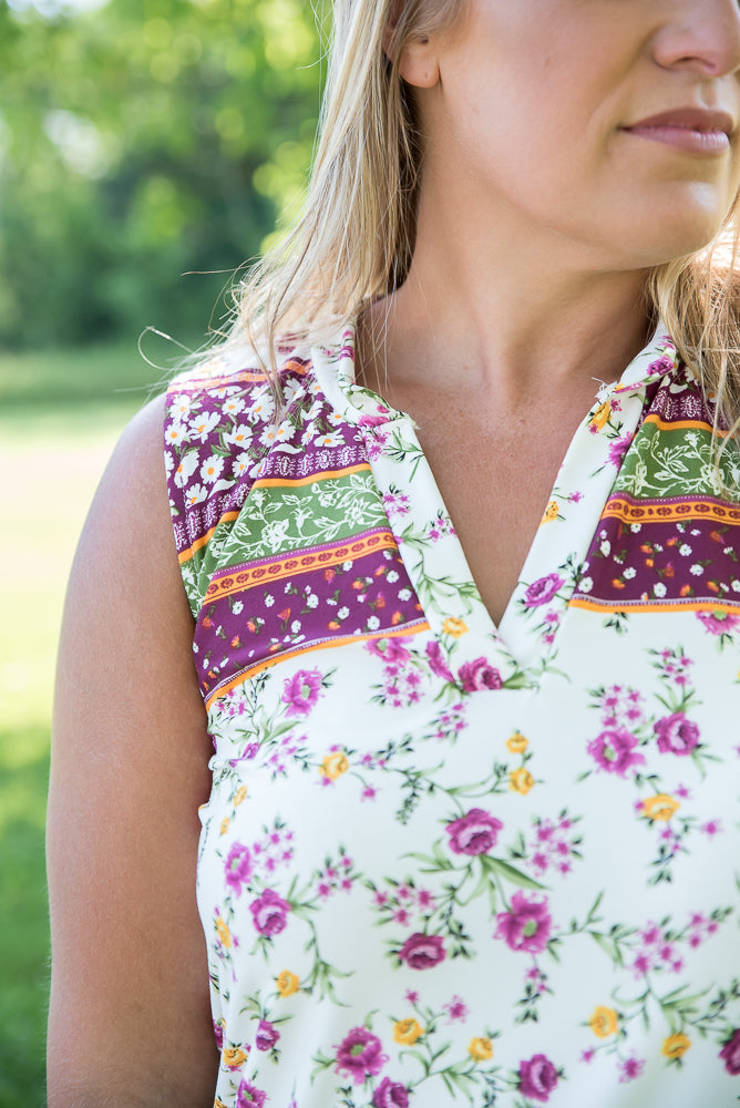 Splendid Days Sleeveless Top-White Birch-Timber Brooke Boutique, Online Women's Fashion Boutique in Amarillo, Texas