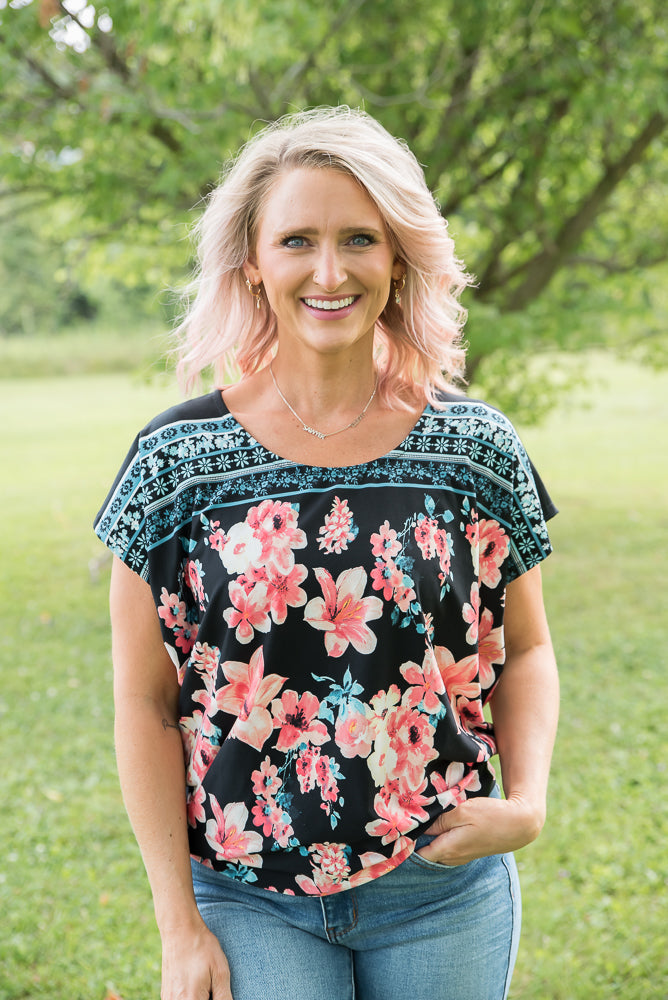 Enchanted Garden Top-White Birch-Timber Brooke Boutique, Online Women's Fashion Boutique in Amarillo, Texas