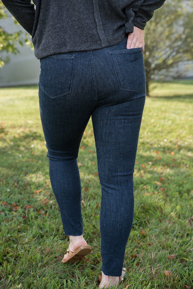 A Rainy Night Judy Blue Tummy Control Jeans-judy blue-Timber Brooke Boutique, Online Women's Fashion Boutique in Amarillo, Texas